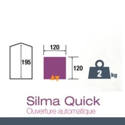 Abri Camping Trigano SILMA QUICK 7 Abri Camping Trigano SILMA QUICK -Outdoor Soldes abri camping silma quick 2