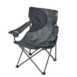 Fauteuil Camping ACIER Gris Noir