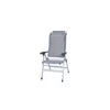 Fauteuil De Camping Alu Dossier Haut ECO Basalte 1 Fauteuil De Camping Alu Dossier Haut ECO Basalte -Outdoor Soldes fauteuil alu dossier haut eco basalte