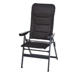 Fauteuil Camping Premium Noir