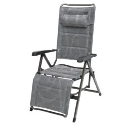 Fauteuil RELAX ALU Matelassé écaille