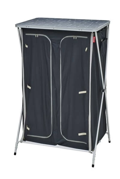 Meuble De Rangement Avec Penderie Gris/noir 6 Meuble De Rangement Avec Penderie Gris/noir – Image 4