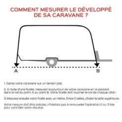 Auvent De Caravane GUERANDE 2,70m -Outdoor Soldes product 7