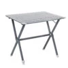 Table Camping à Clayettes Aluminium 80 Cm -Outdoor Soldes table camping aluminium 80