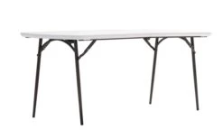 Table Polyéthylène Pliage Central 180 Cm