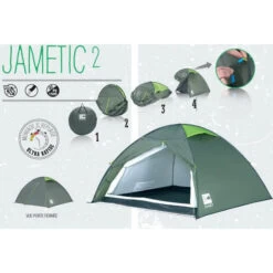 JAMETIC 2 - JAMET -Outdoor Soldes tente camping jamet jametic 2 8